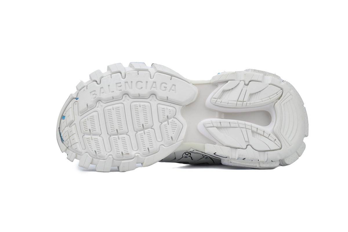 Balenciaga Track Sneaker White Blue 542023 W3SRA 9014