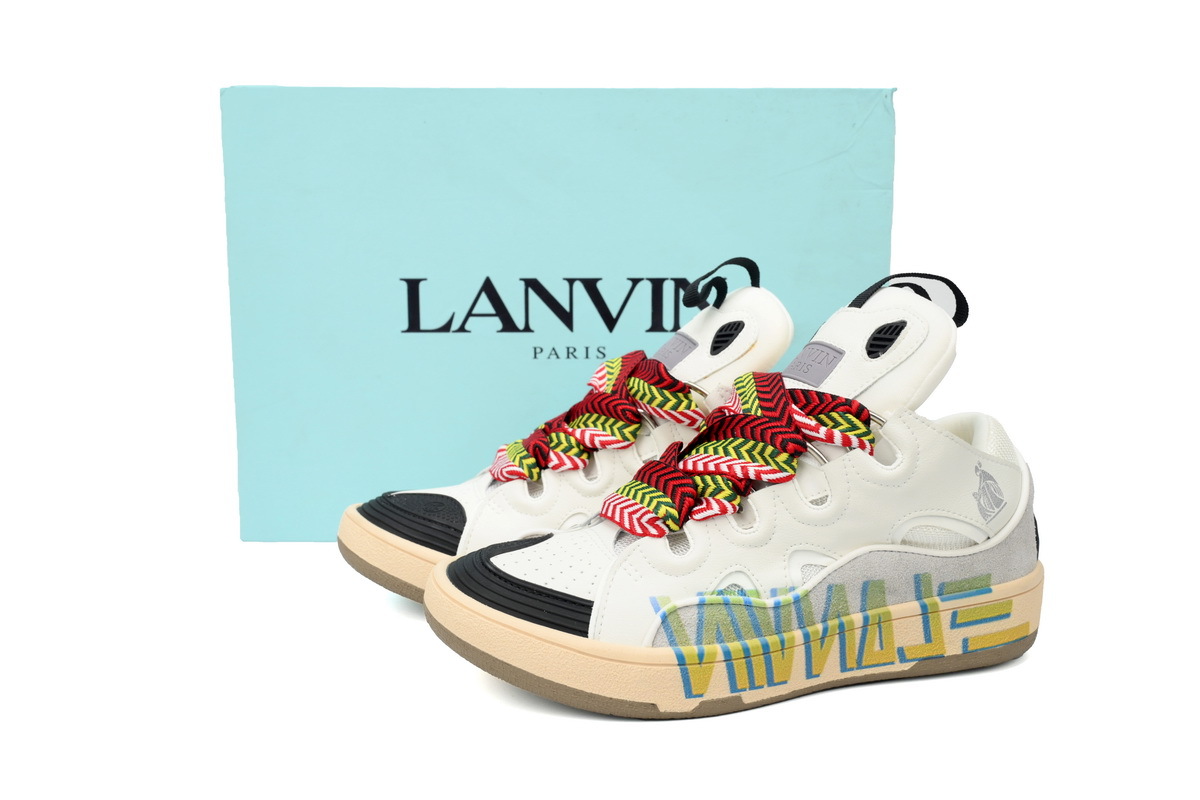 LANVIN White White Painted