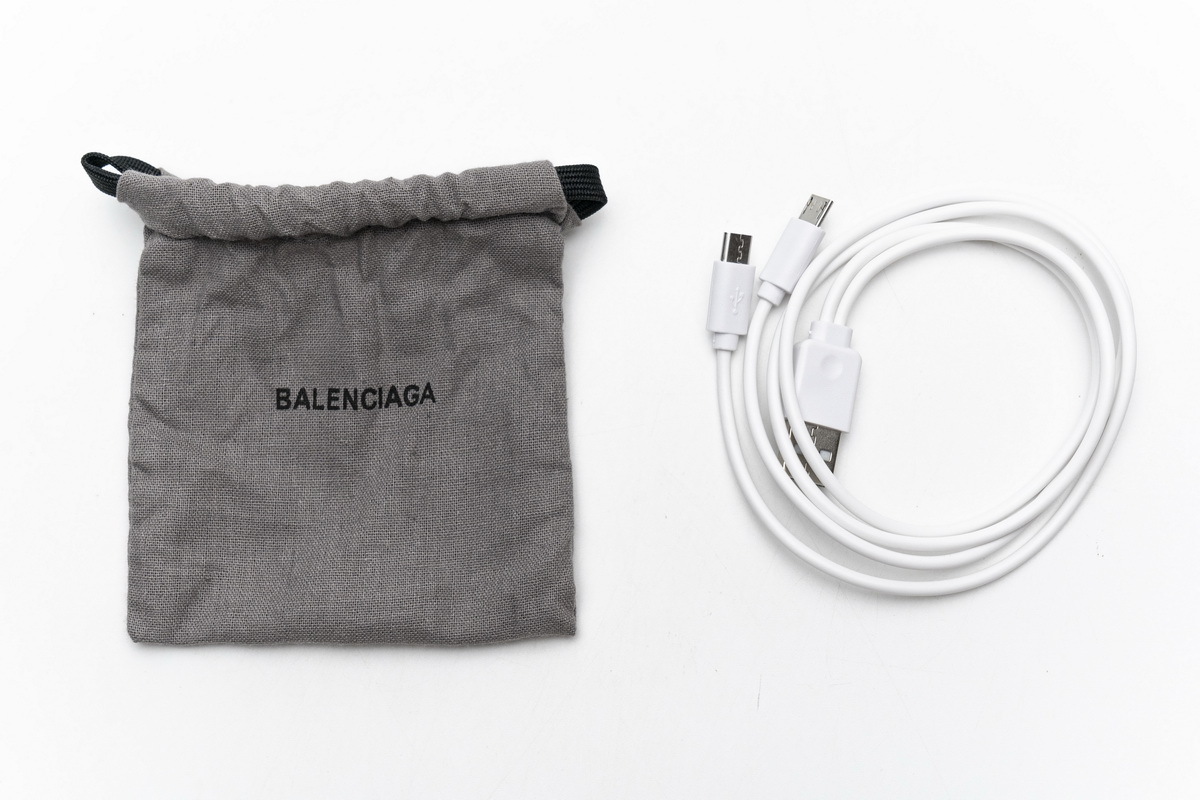 Balenciaga Track Tess S Grey LED Light 555032 W1GB7 1214