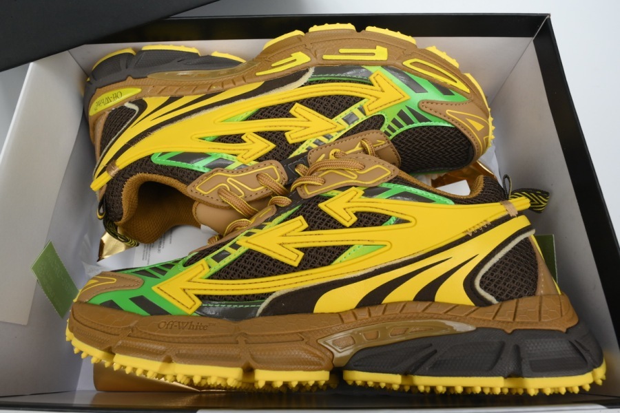 OFF-WHITE Be Right Back Black Yellow