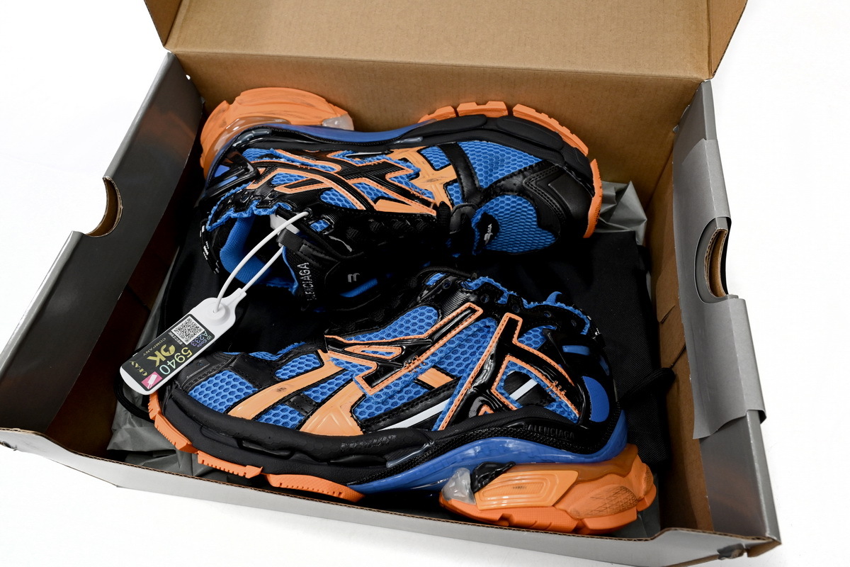 Balenciaga Runner Blue Yellow Black 677402 W3RB2 1120