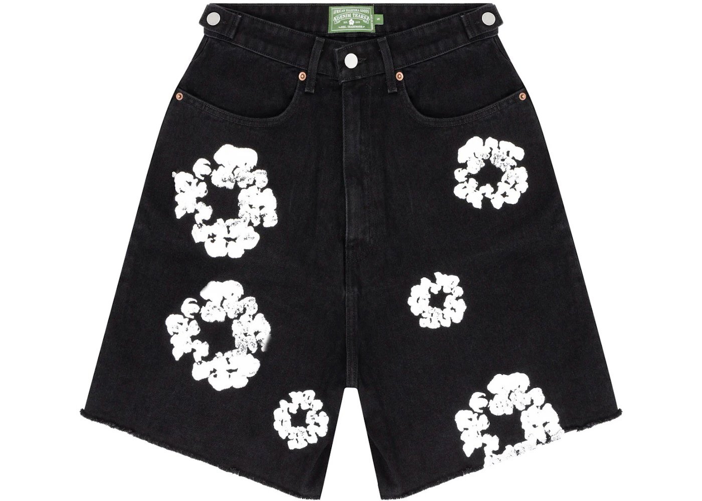 Denim Tears x Levi's The Cotton Wreath Short Jean Black