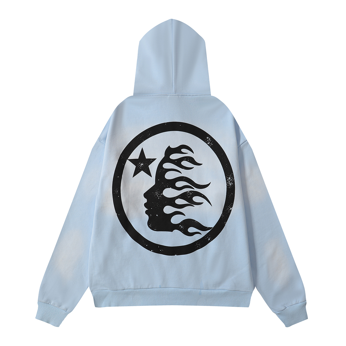 Hellstar Hoodies Blue