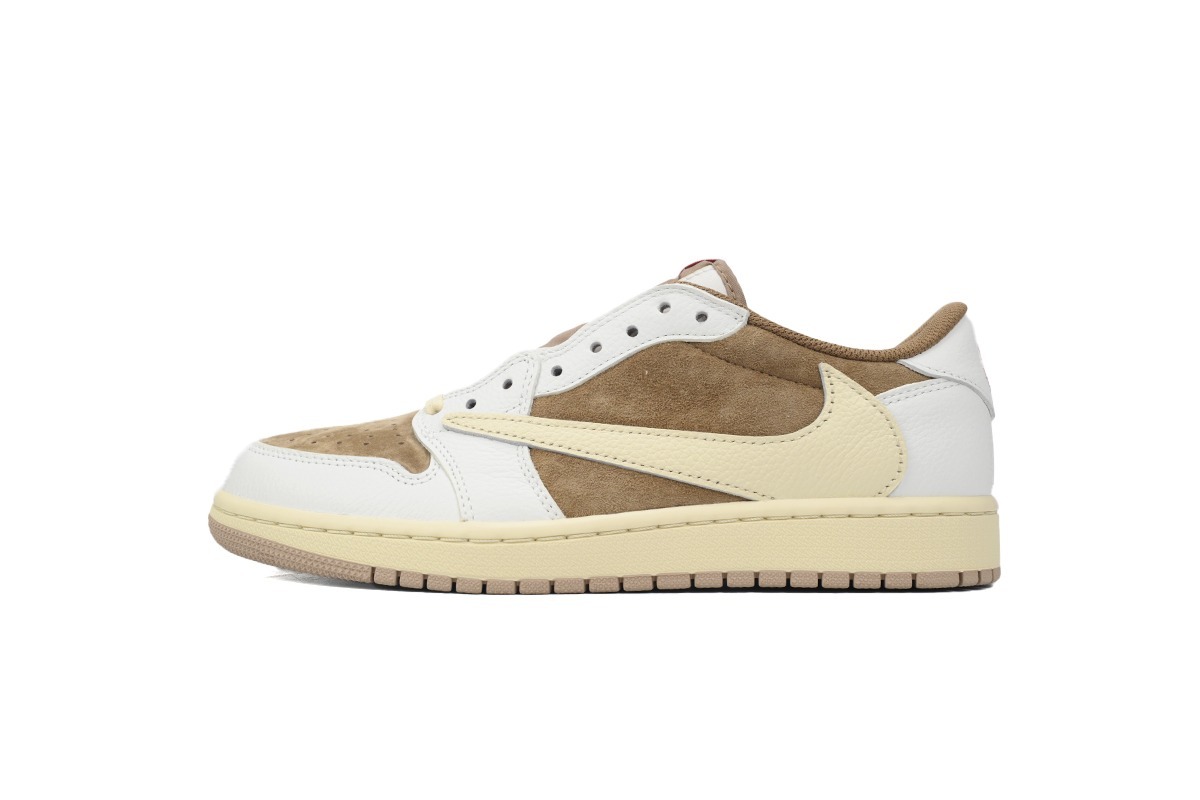 Travis Scott x Air Jordan 1 Low OG Sail Shy Pink DM7866-106