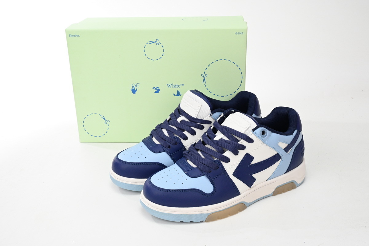 OFF-WHITE Out Of Double Blue White OMIA18 9S21LEA00 14045
