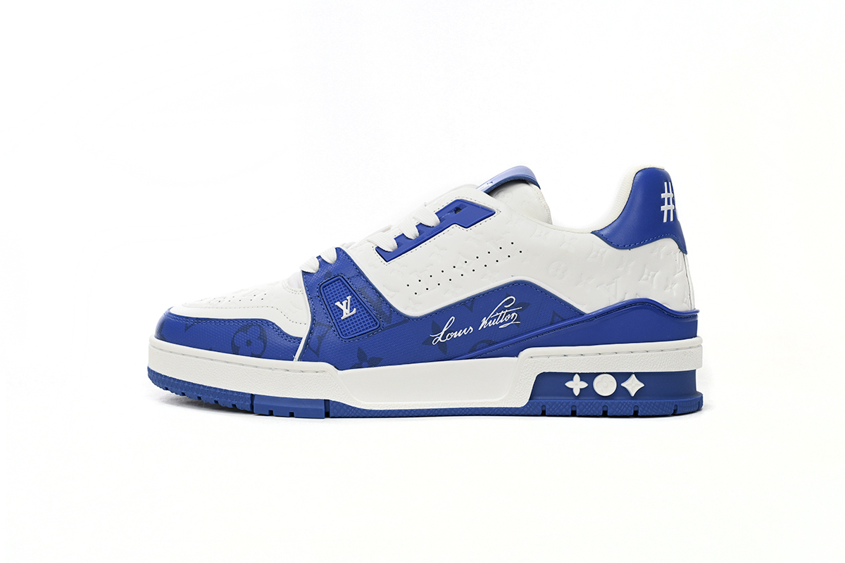 Louis Vuitton White Blue 1AANEV