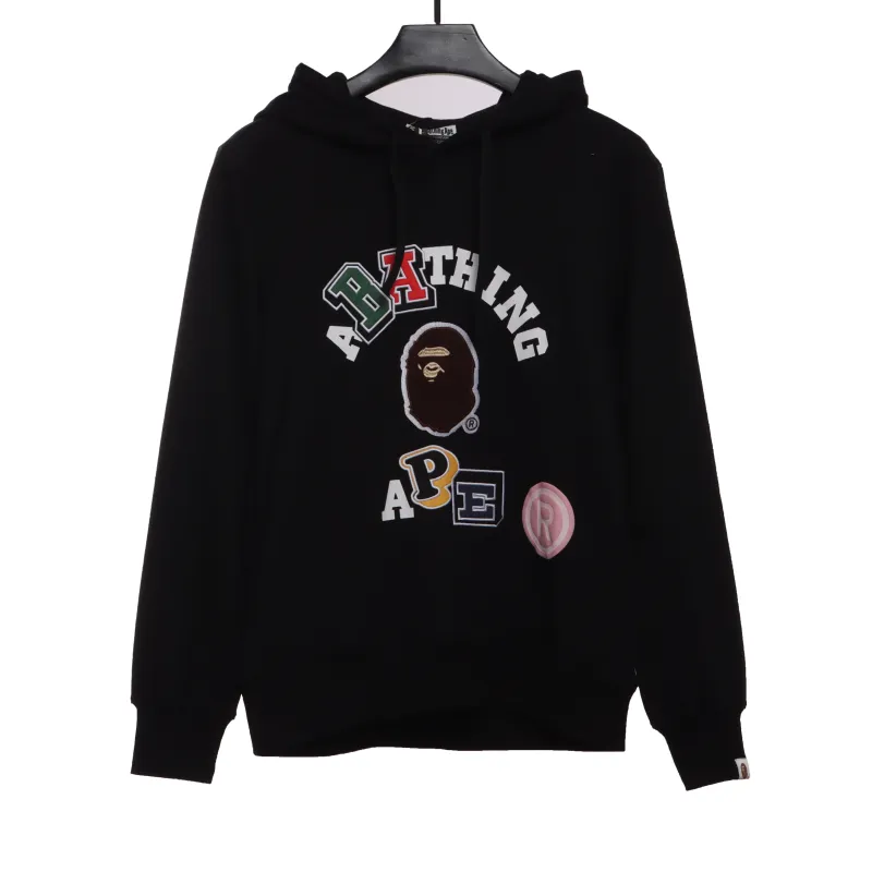 BAPE Pullover Hoodie Black