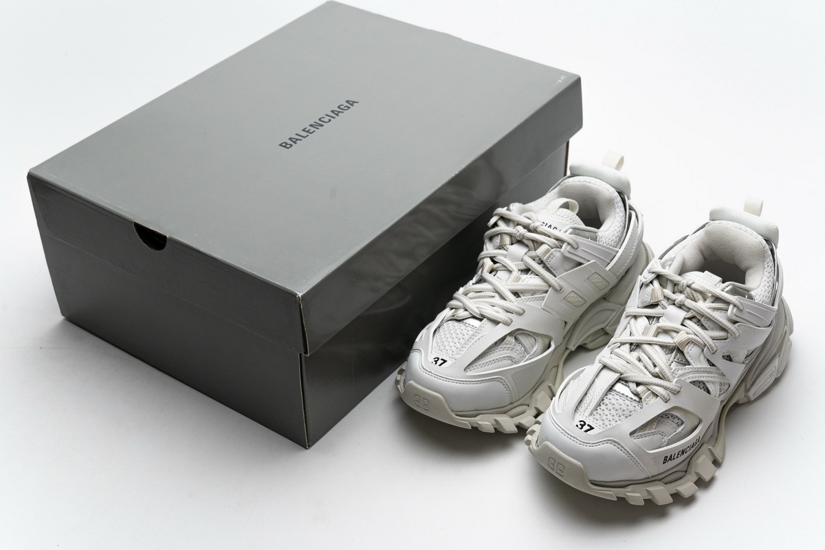 Balenciaga Track Tess S White 542436 W1GB7 6509