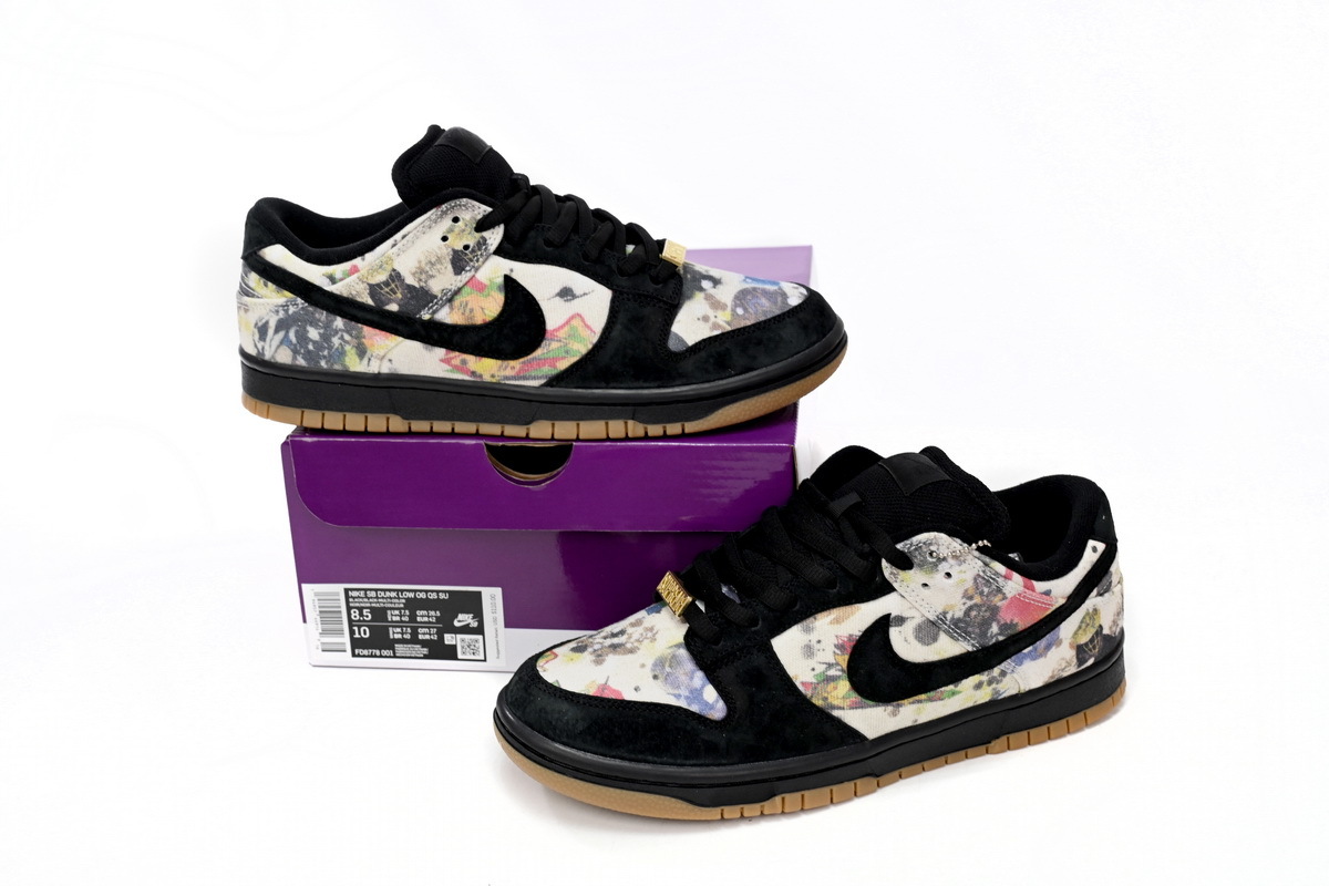 S × Nike Dunk Low Rammellzee FD8778-001