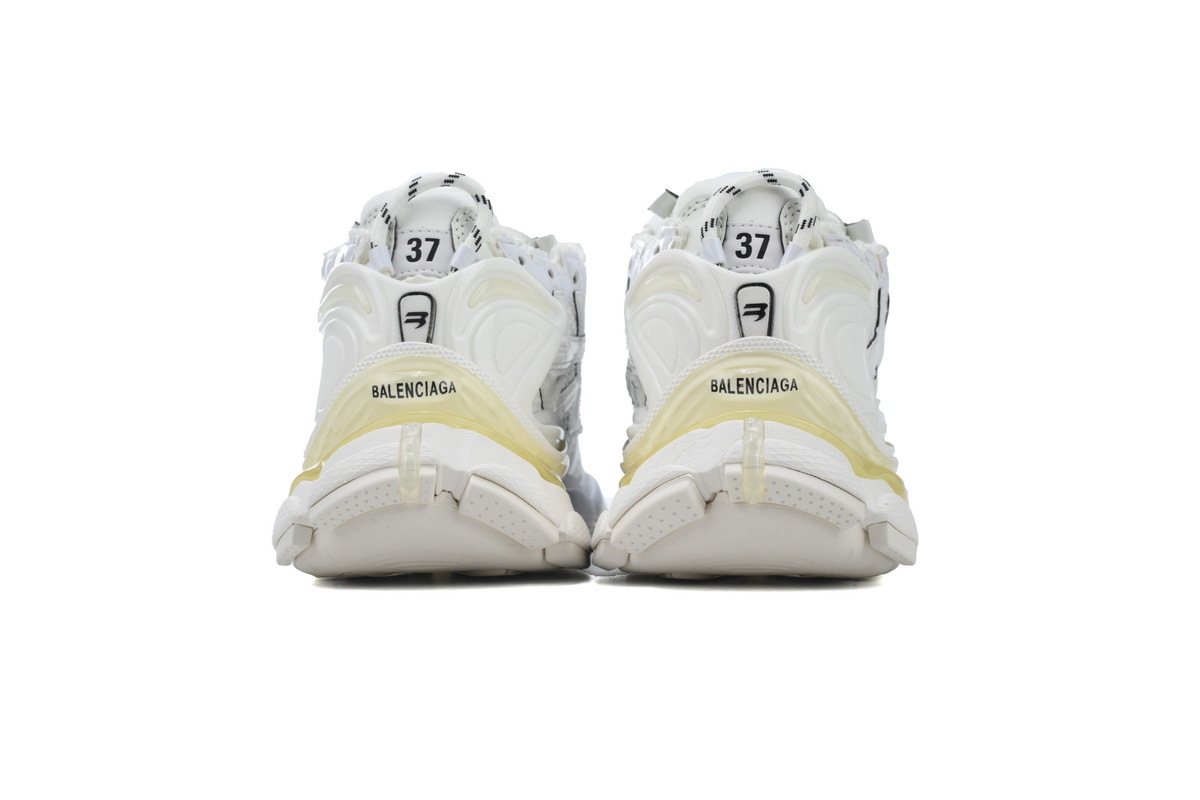Balenciaga Runner All White 677402 W3RB1