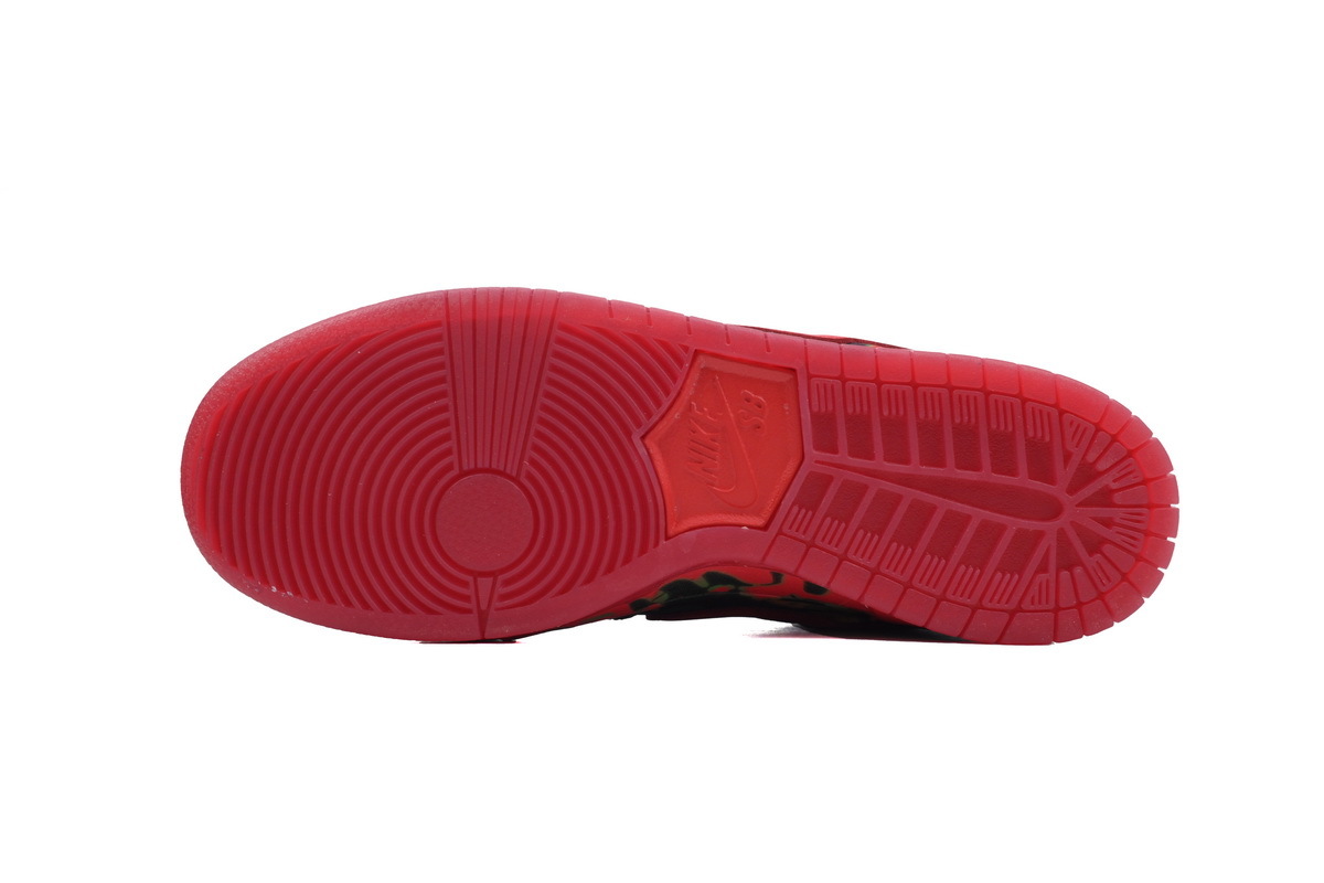 Nike SB Dunk Low The Wizard of Oz Poppy Field FZ1291-600