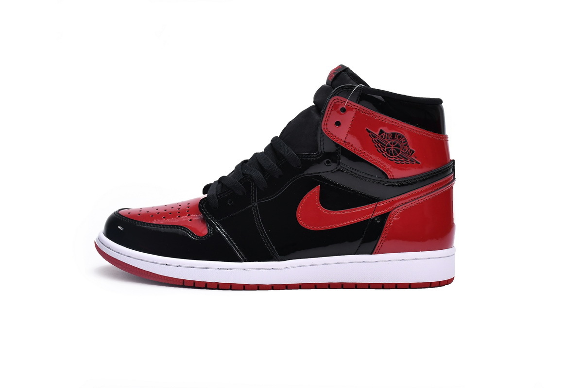 Air Jordan 1 High OG Bred Patent 555088-063
