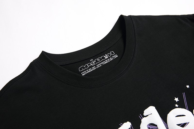 Sp5der T-shirt black and white