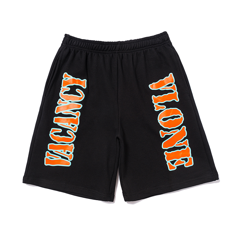 Vlone Vacancy Shorts Black Orange