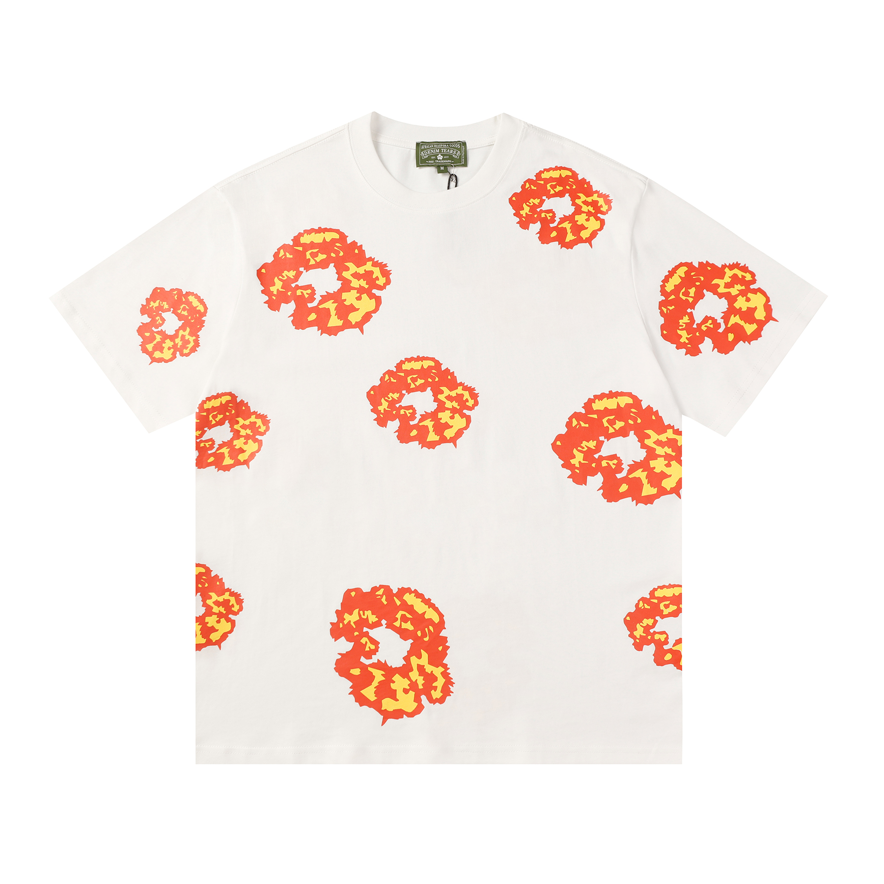 Denim Tears The Cotton Wreath V2 T-shirt White