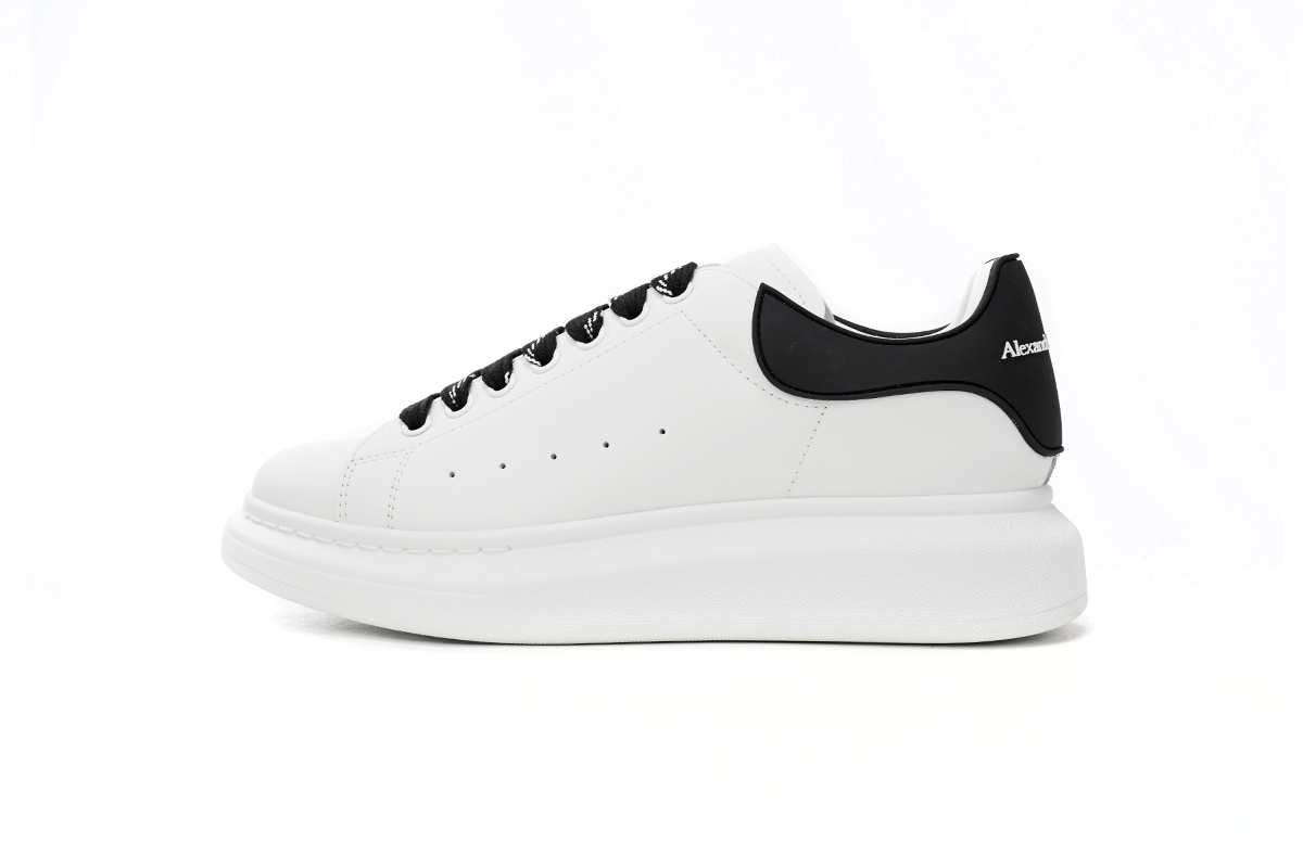 Alexander McQueen Oversized White Black Laces