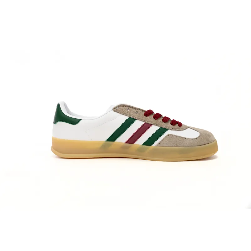 Adidas x Gucci Gazelle White Green Red