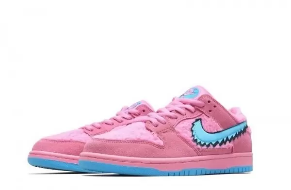 Grateful Dead x Nike SB Dunk Low Pink Bear CJ5378-600