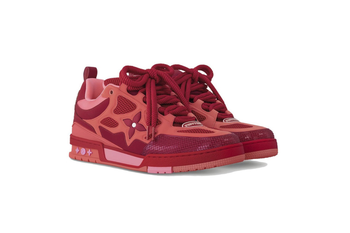 Louis Vuitton Skate Sneaker All Red