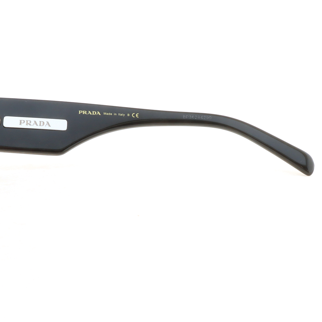 Prada Symbole Pillow Sunglasses Black PR 10ZS 1AB5S0