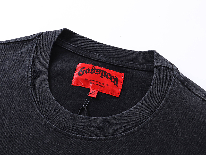 Godspeed Balaclava Szn T-Shirt Wash Black