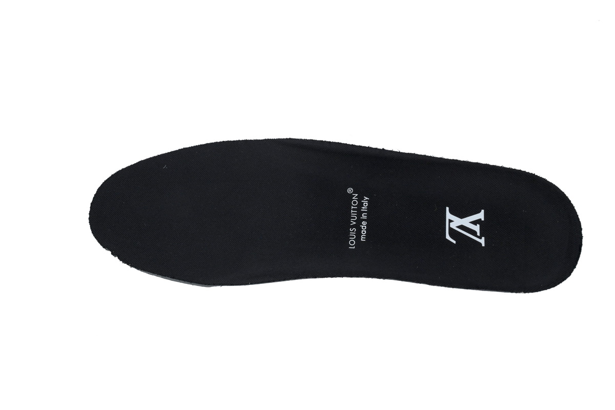 Louis Vuitton Trainer Black Yellow Rhinestone 1A9JXP