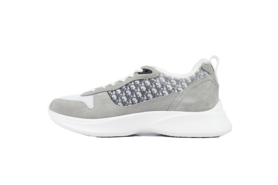 Dior B25 Runner Gray Suede 3SN283ZMI_H865