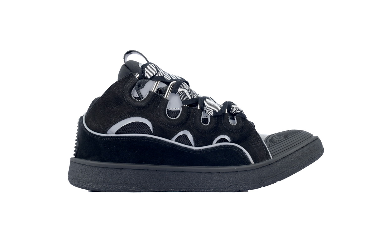 Lanvin Curb Sneaker White Black