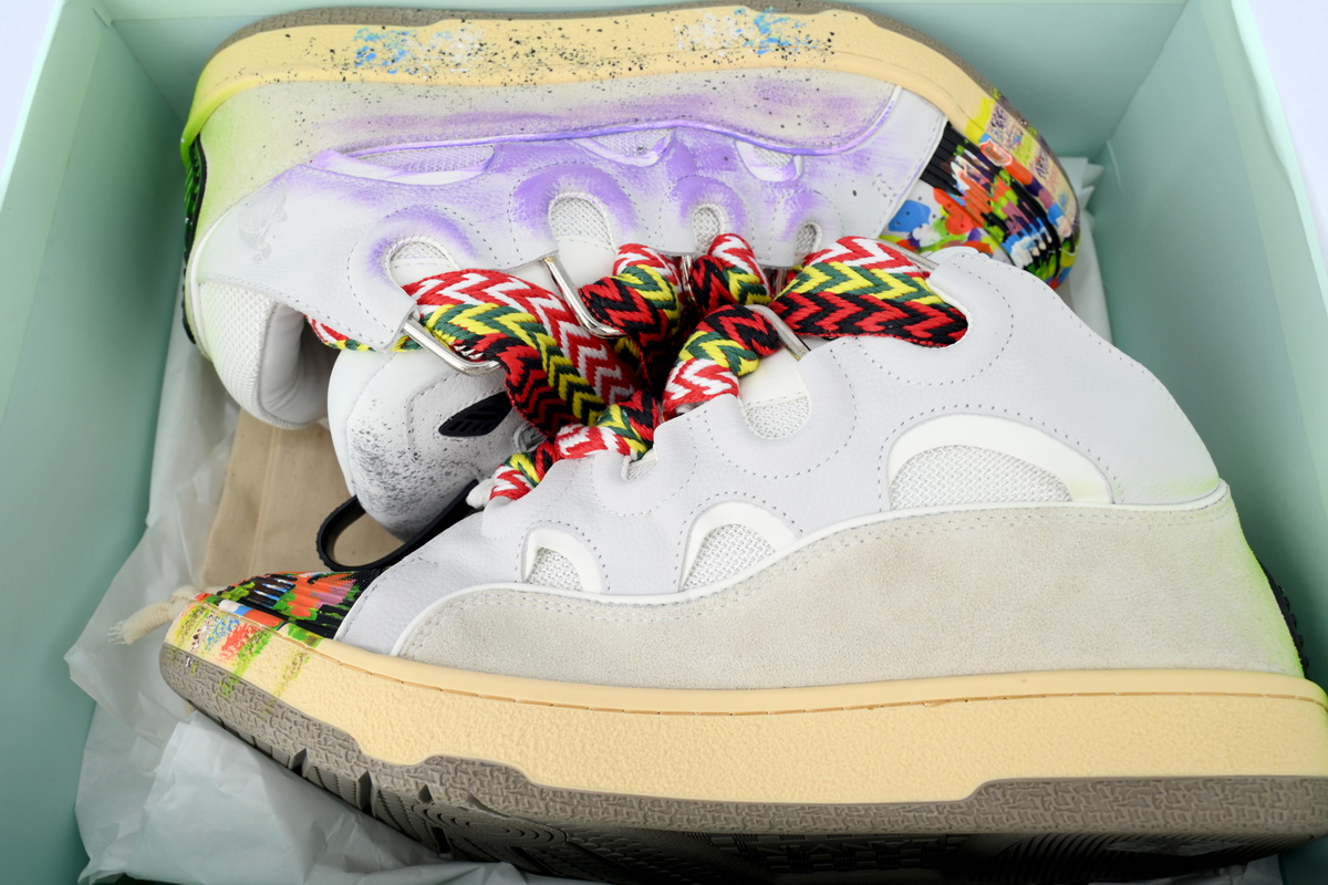 Gallery Dept. x Lanvin Curb Paint Drip Optical White