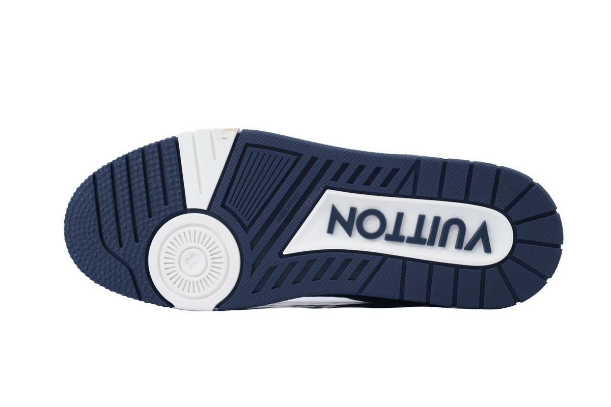 Louis Vuitton Sneaker Deep Blue Cowboy