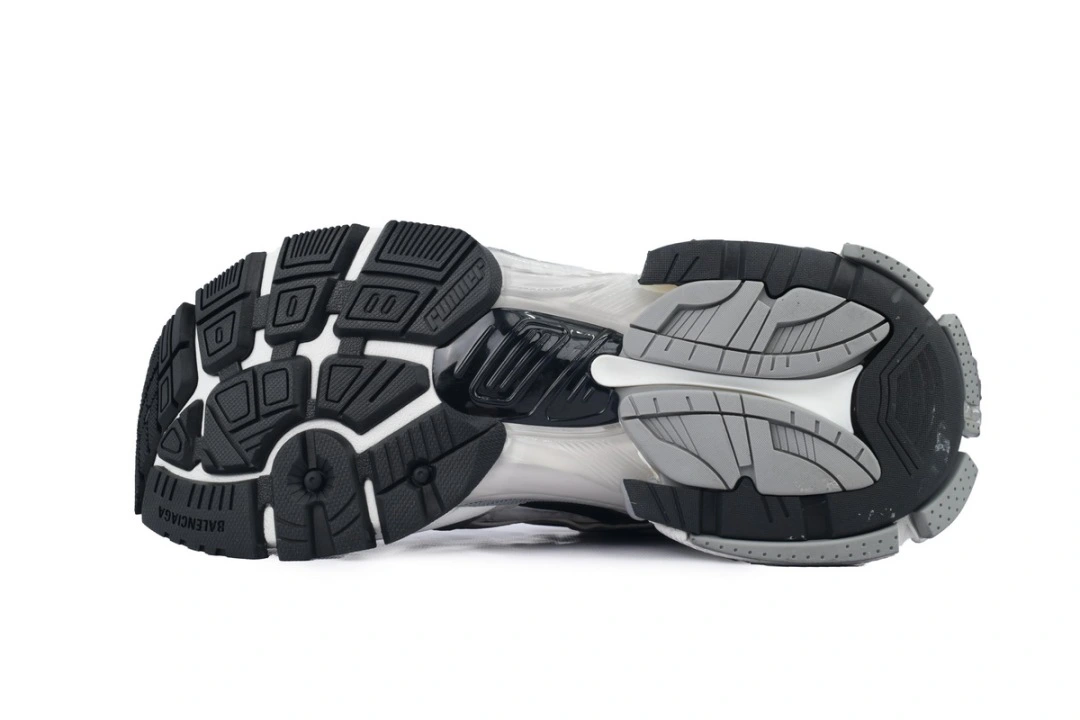 Balenciaga Runner Sneaker Grey White Black 772774 W3RNY 9012