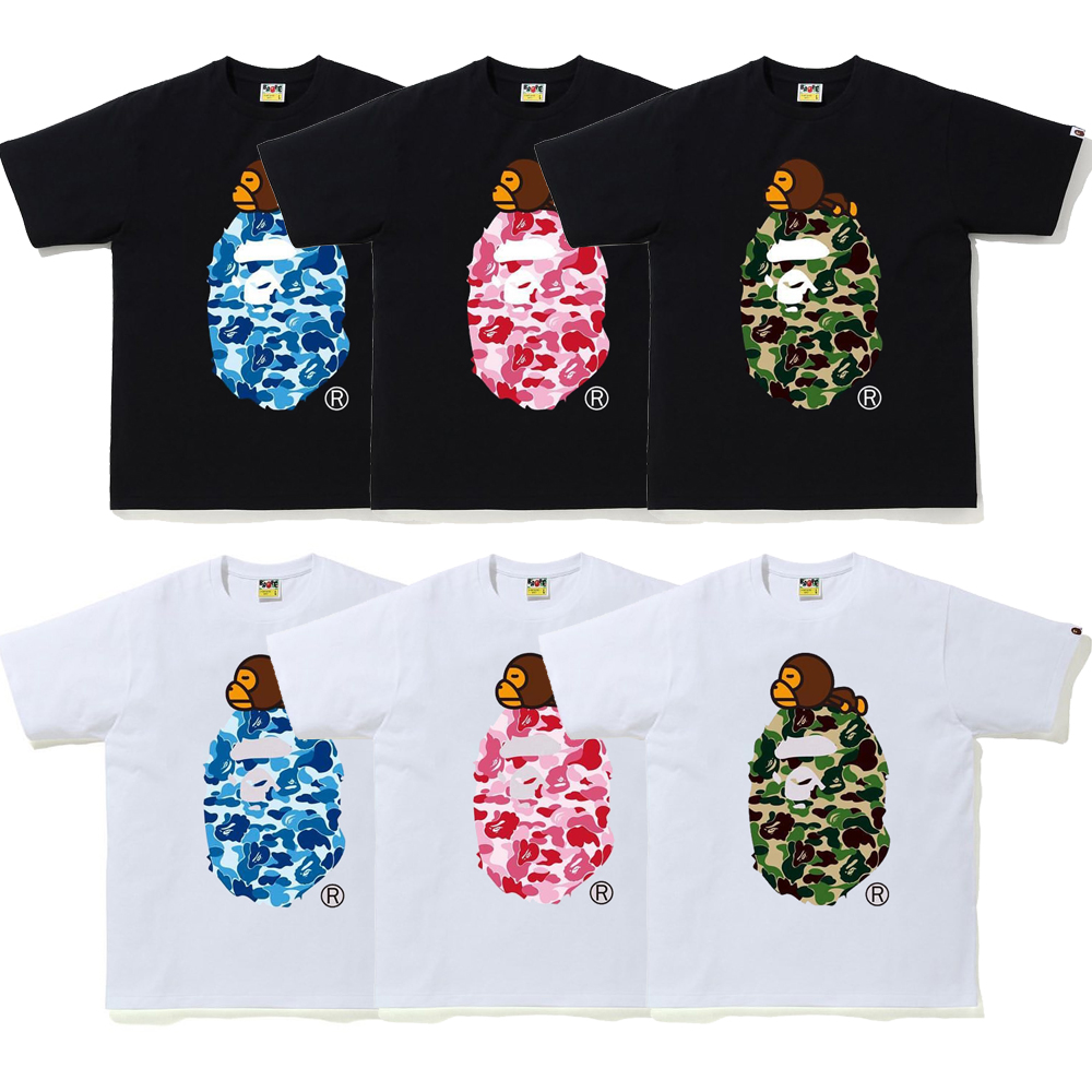BAPE T-shirt White/Black 713