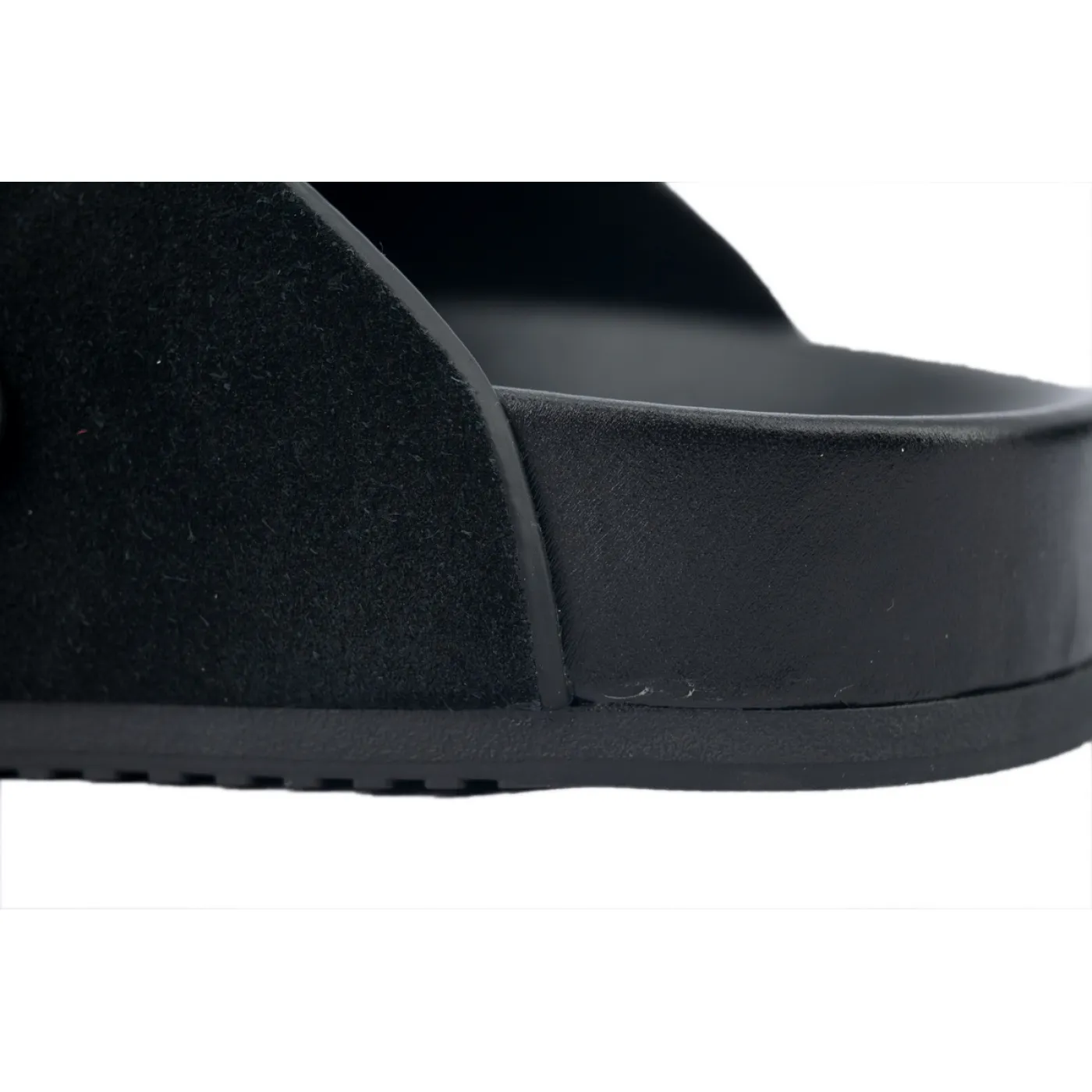 Balenciaga Sunday Suede Mules Black