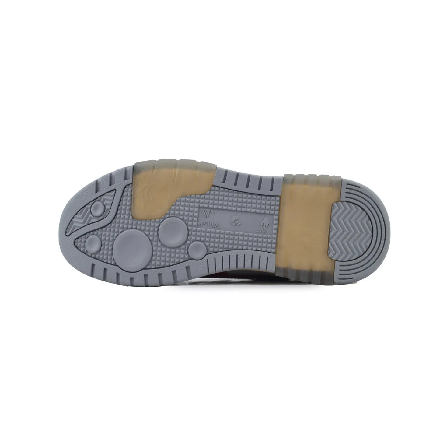 Off-White Out of Office Low Light Grey Red OMIA189S 24LEA011 0525