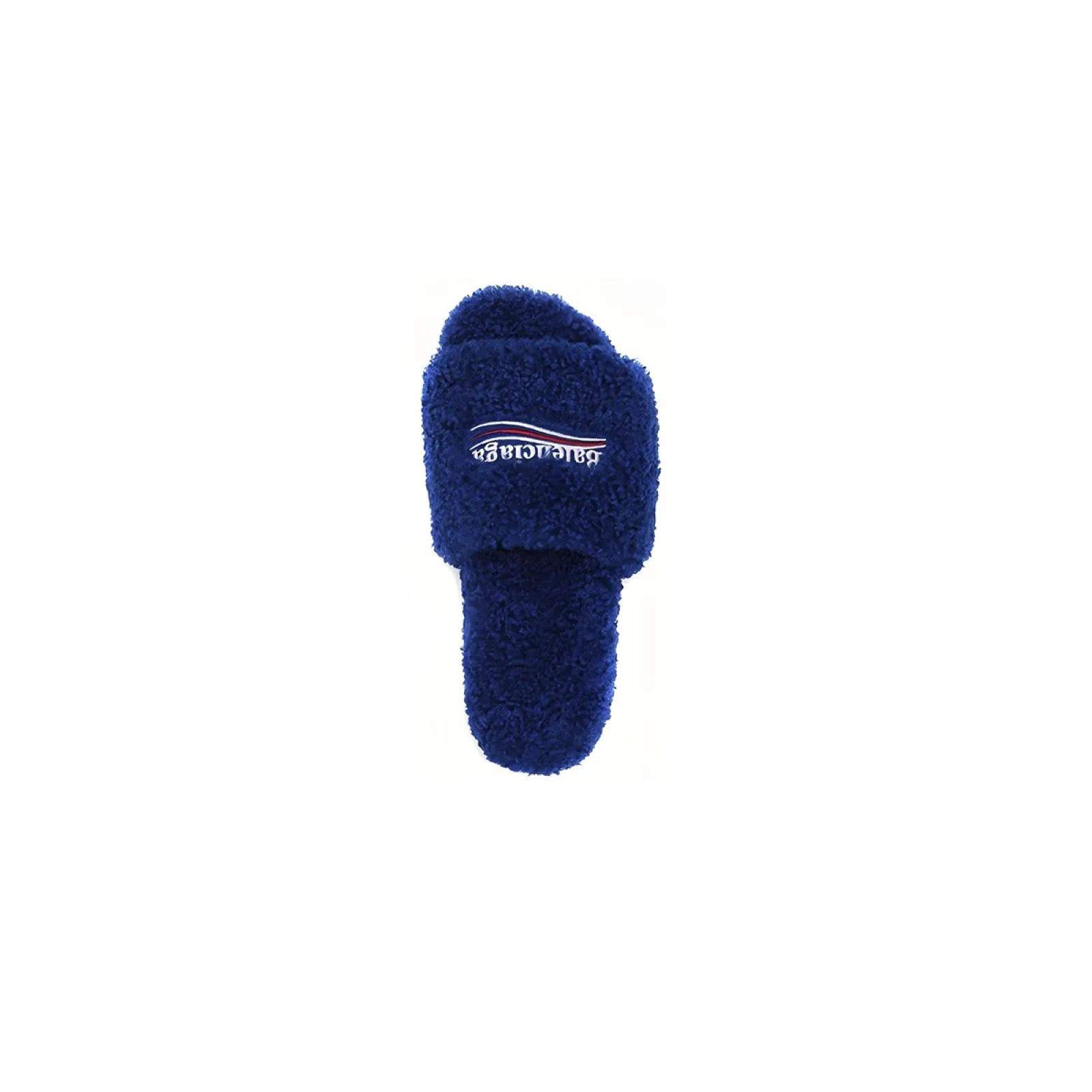 Balenciaga Furry Slide Blue