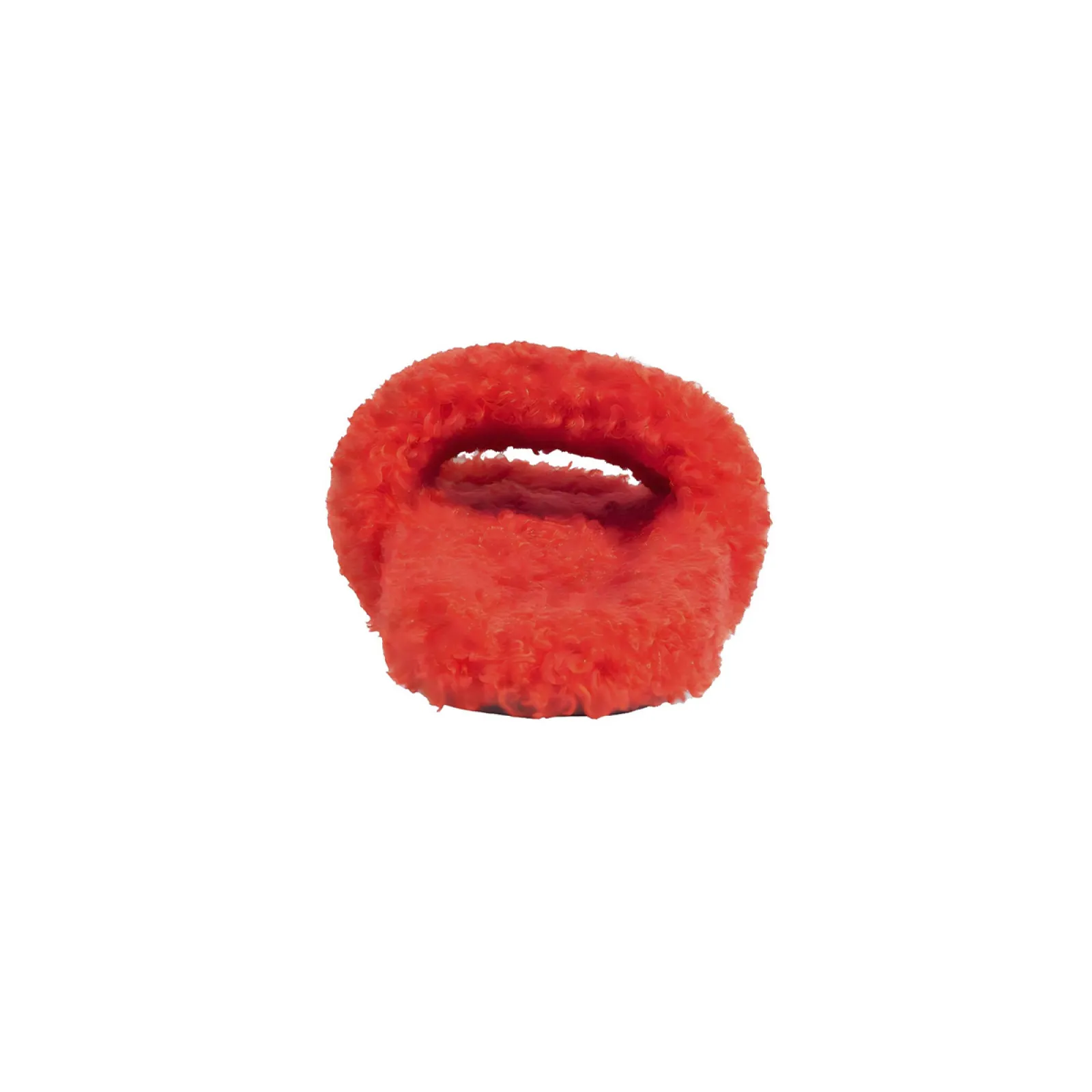 Balenciaga Furry Slide Red White