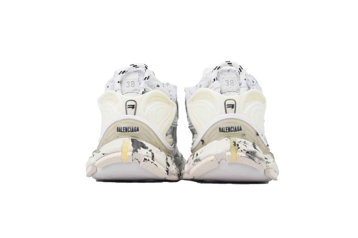 Balenciaga Runner Sneaker White Graffiti 772767 W3RNY 2301