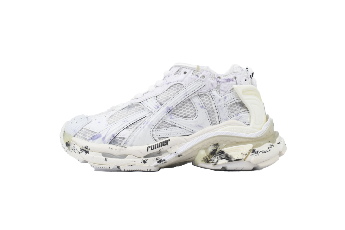 Balenciaga Runner Sneaker White Graffiti 772767 W3RNY 2301