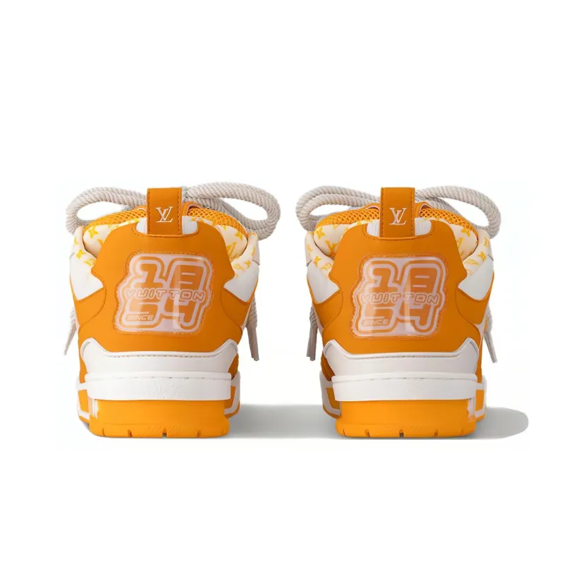 Louis Vuitton Skate Sneaker Yellow White 1ACFJZ