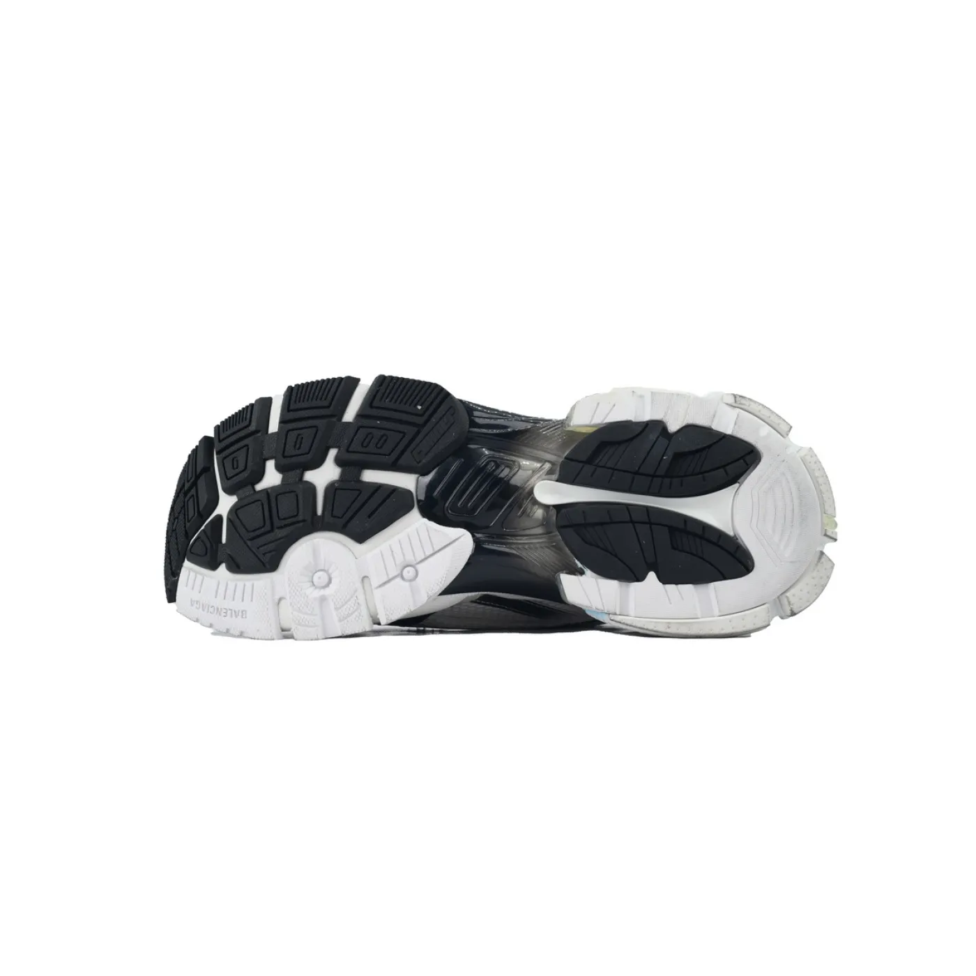 Balenciaga Runner Sneaker Gradient White Black 772774 WRUNG 9010