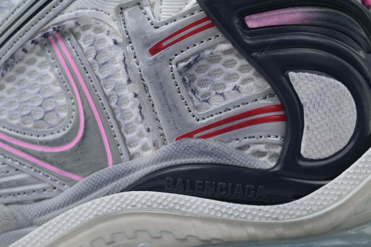Balenciaga Runner Sneaker Grey White Black 772767 W3RNY 0322