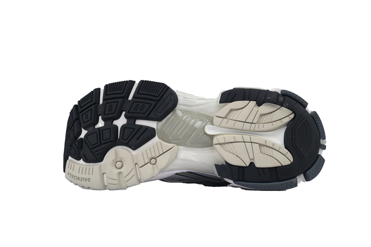 Balenciaga Runner Sneaker White Black Blue 772767 W3RNY 0623