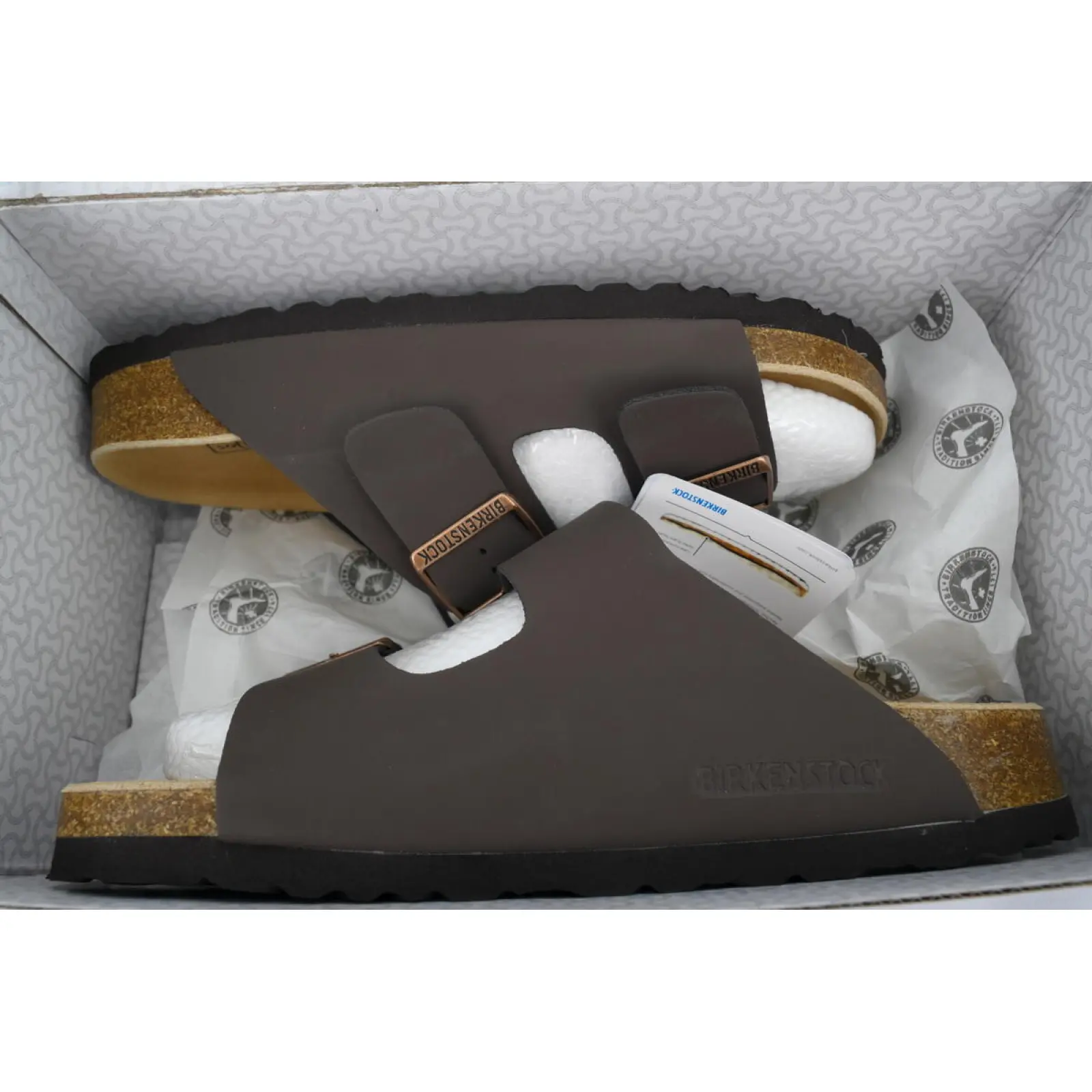 Birkenstock Boston Soft Footbed Brown Leather Surface