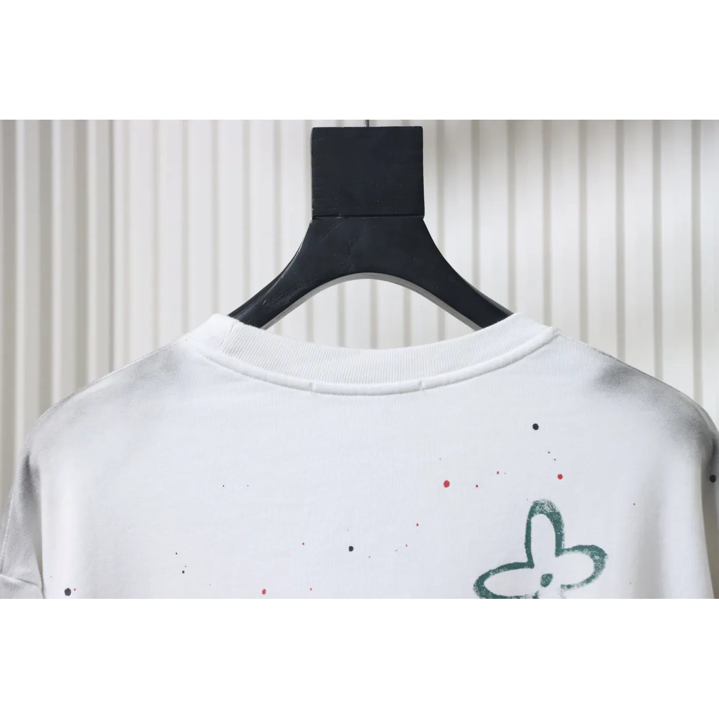 Louis Vuitton Graffiti Crew Neck Sweatshirt White