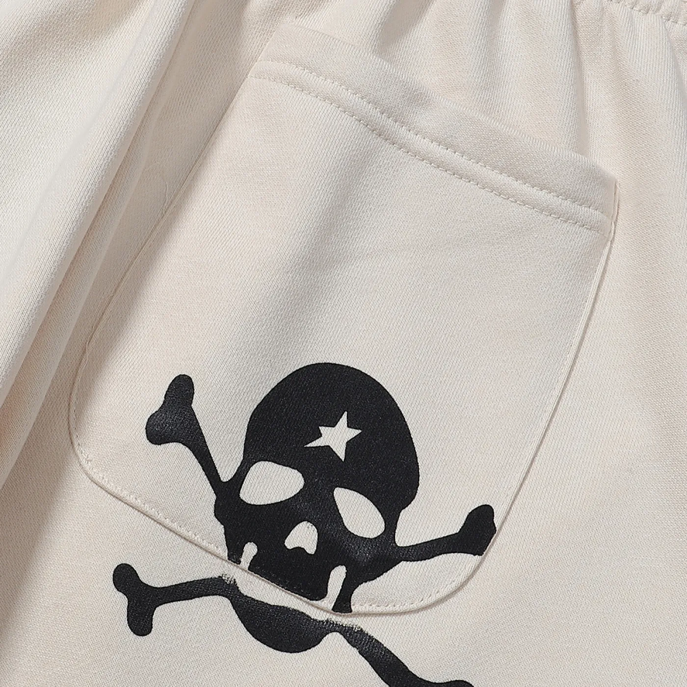 Hellstar If You Dont Like Us Beat Us Hoodie & Sweatpants Set Apricot
