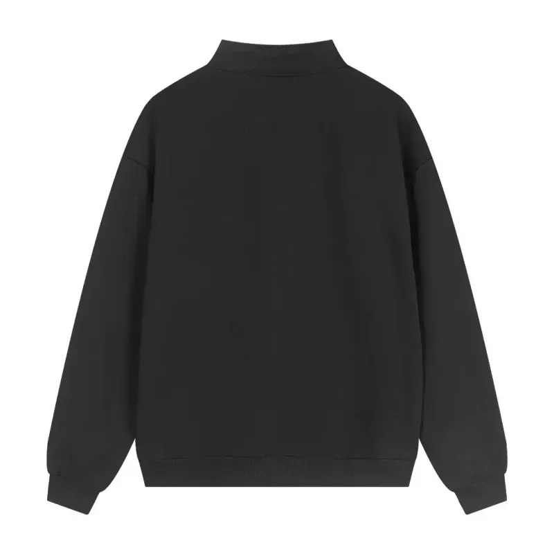 Alo Yoga Accolade 1/4 Zip Pullover Black Grey