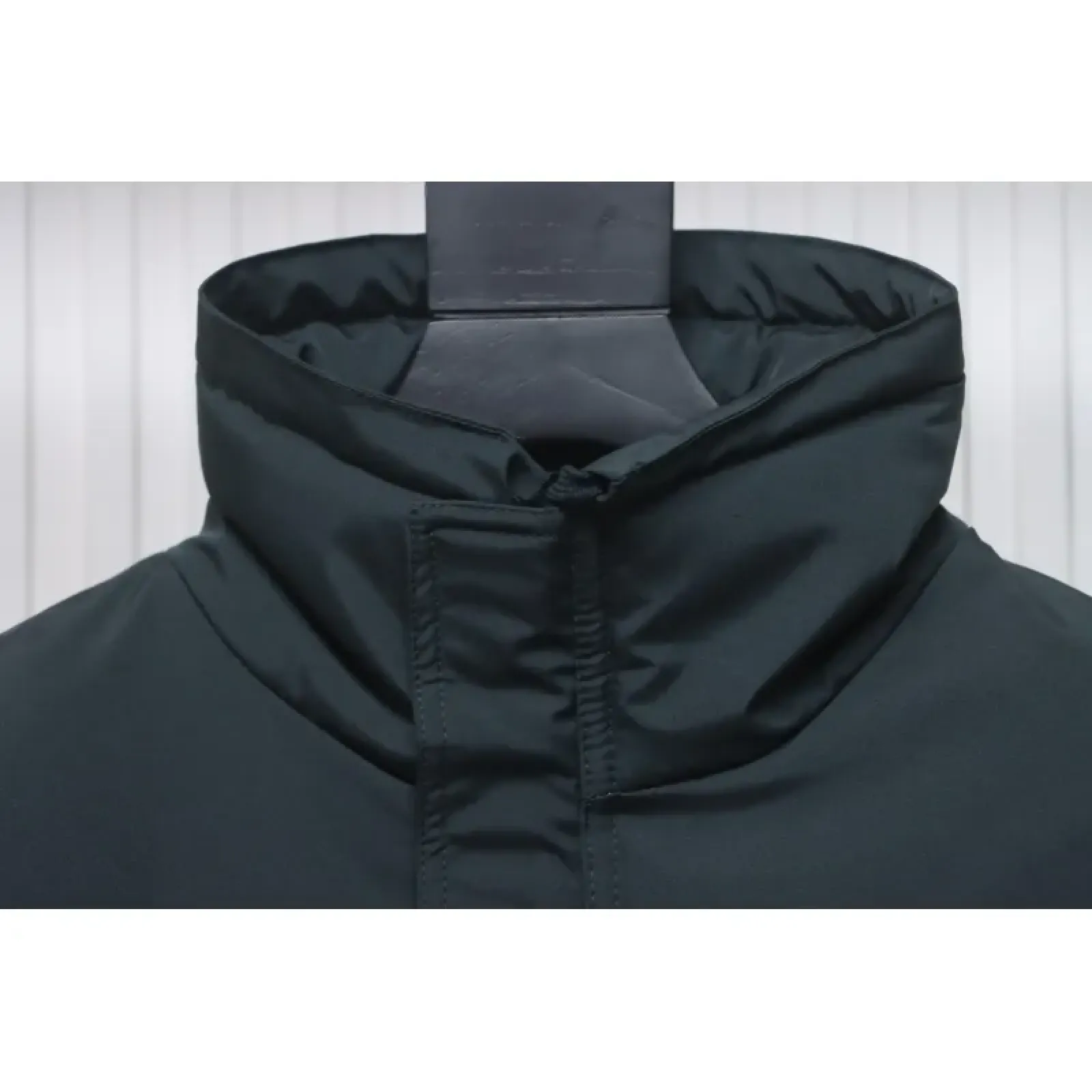 Fear of God Essentials High Street Style Synthetic Insulated Jacket Dark Cyan Black