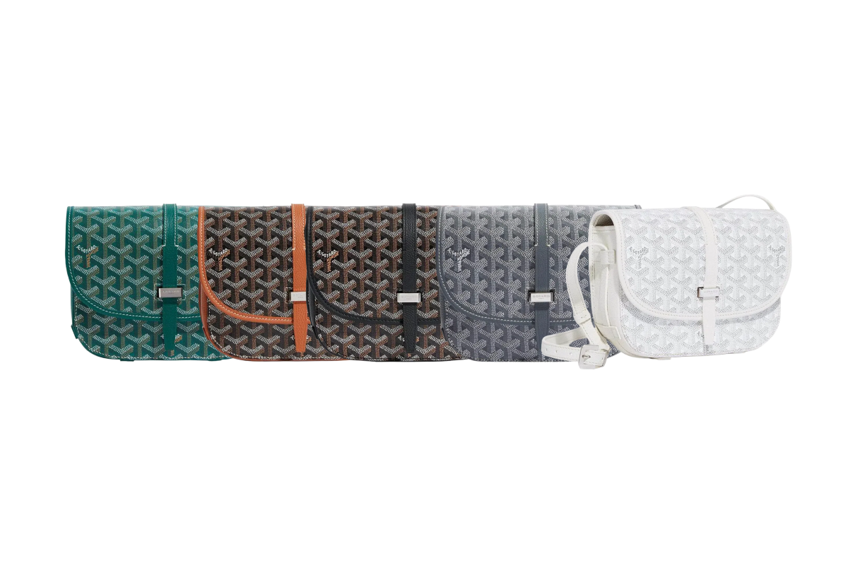 Goyard Belvedere PM Bag Grey