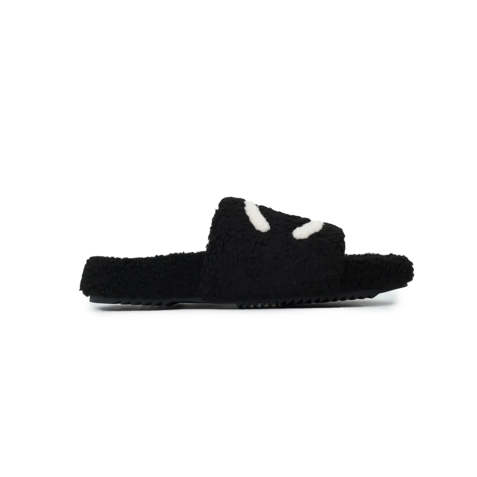 Chanel Wool Slippers Black