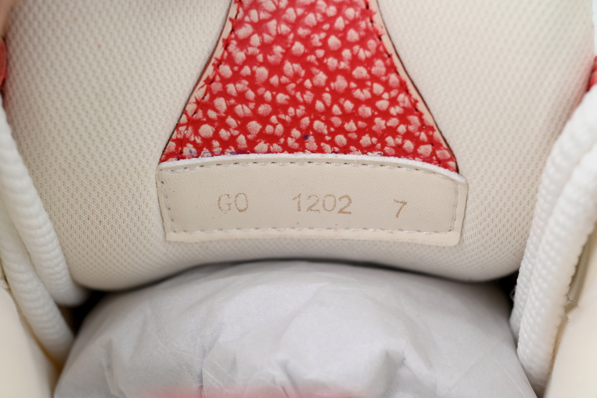 Louis Vuitton LV Skate Sneaker Knitted Collar Red 1AHSVL